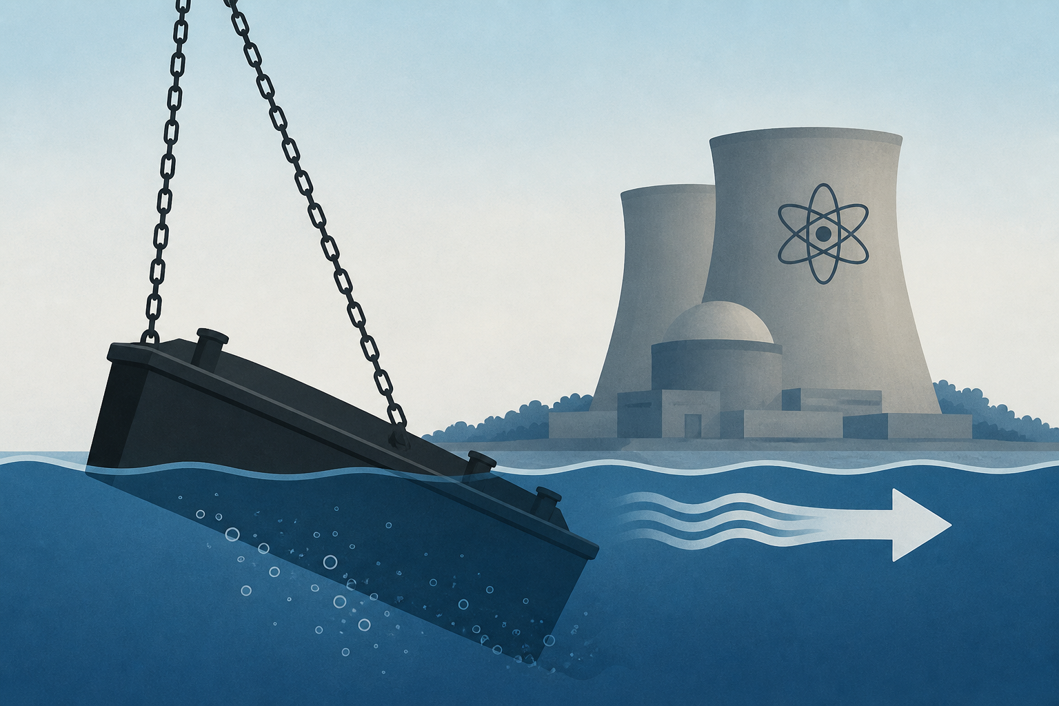 Romania rushes to sink barges in Danube to keep nuclear power plant running