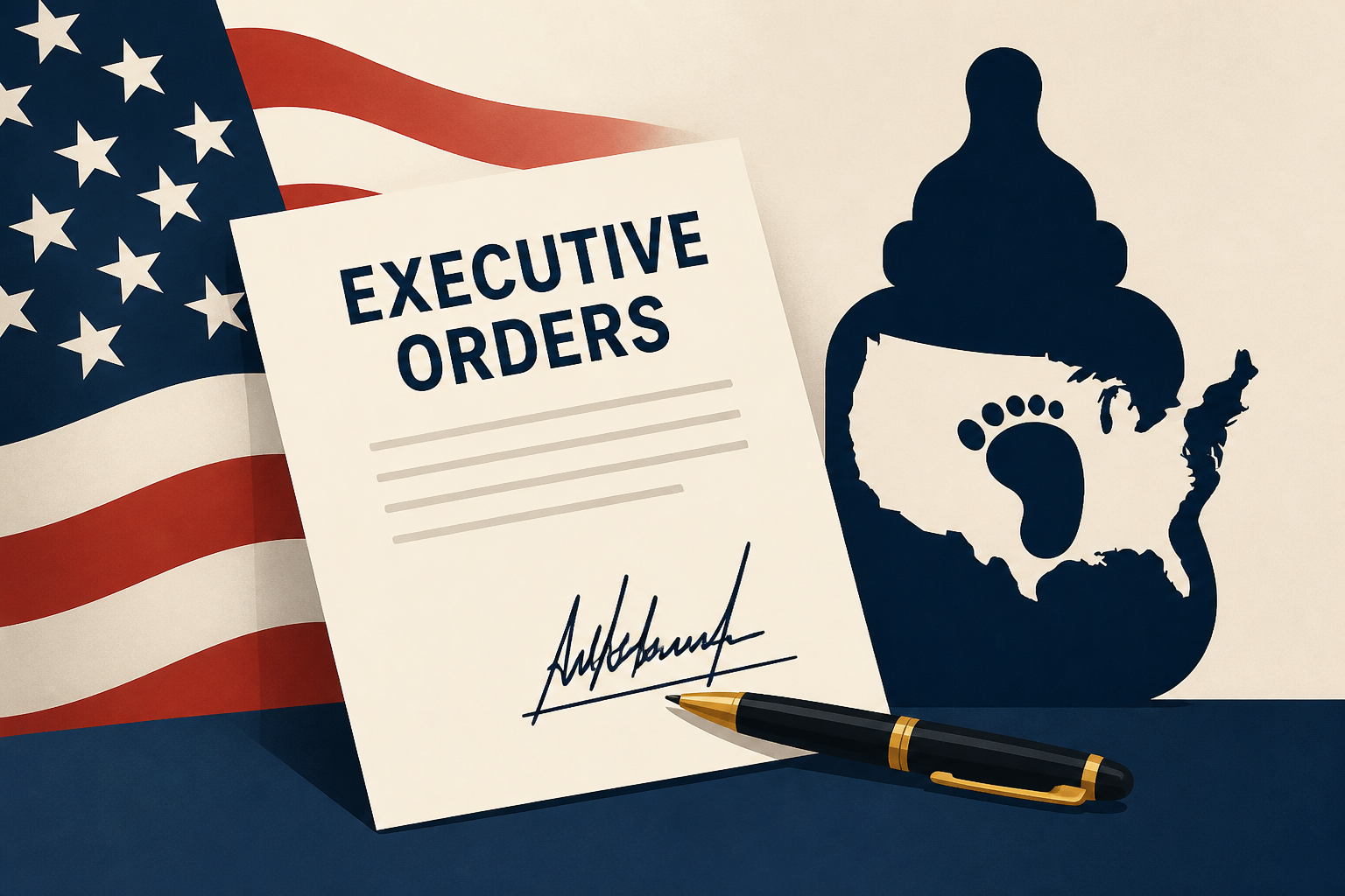 Trump Signs Executive Orders Targeting Birthright Citizenship