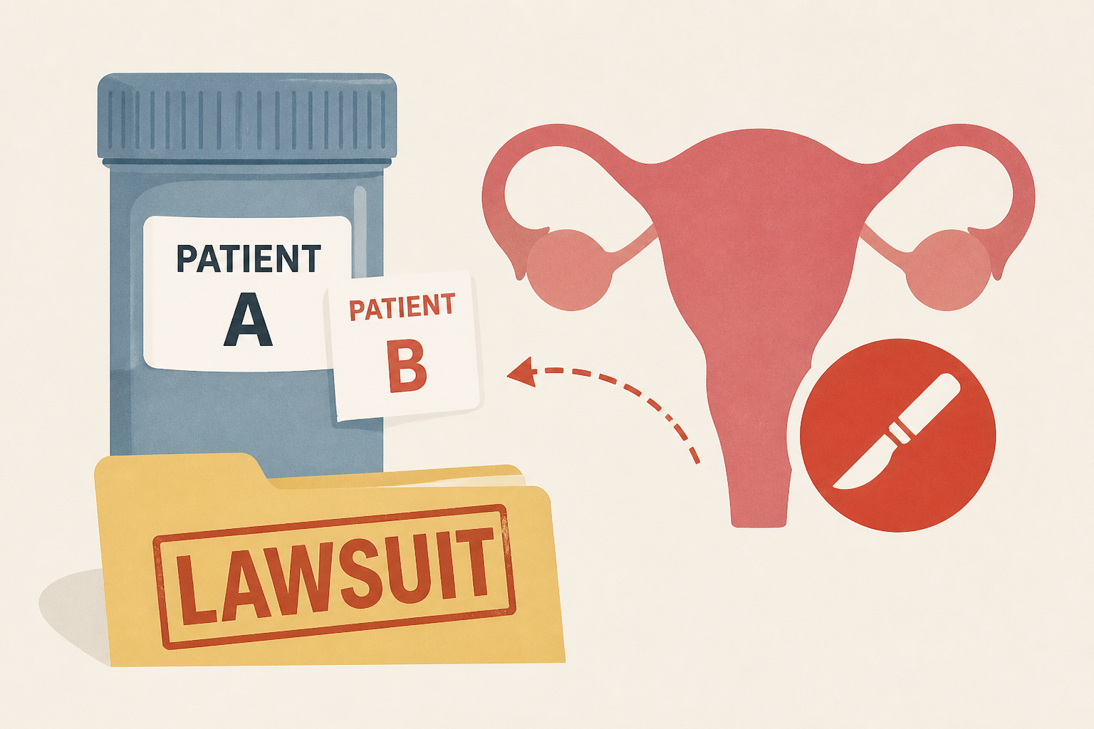 Labeling mix-up led to unneeded hysterectomy, lawsuit says