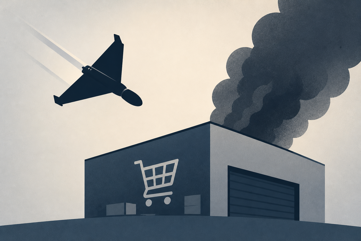 Ukrainian drones strike another warehouse of Russia’s top online retailer