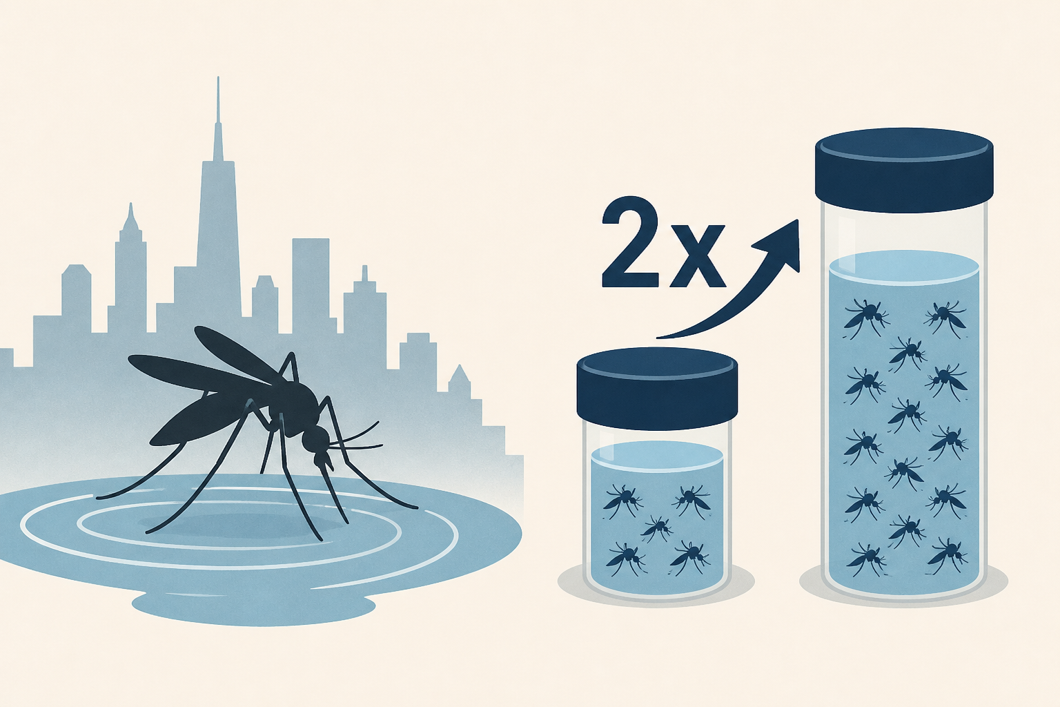 West Nile virus detected in nearly twice as many NYC mosquito pools as last year