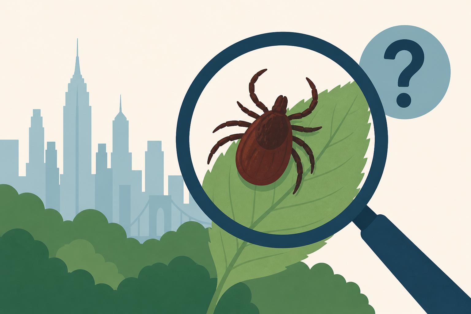 Ticks in NYC are a problem now. Here’s why.