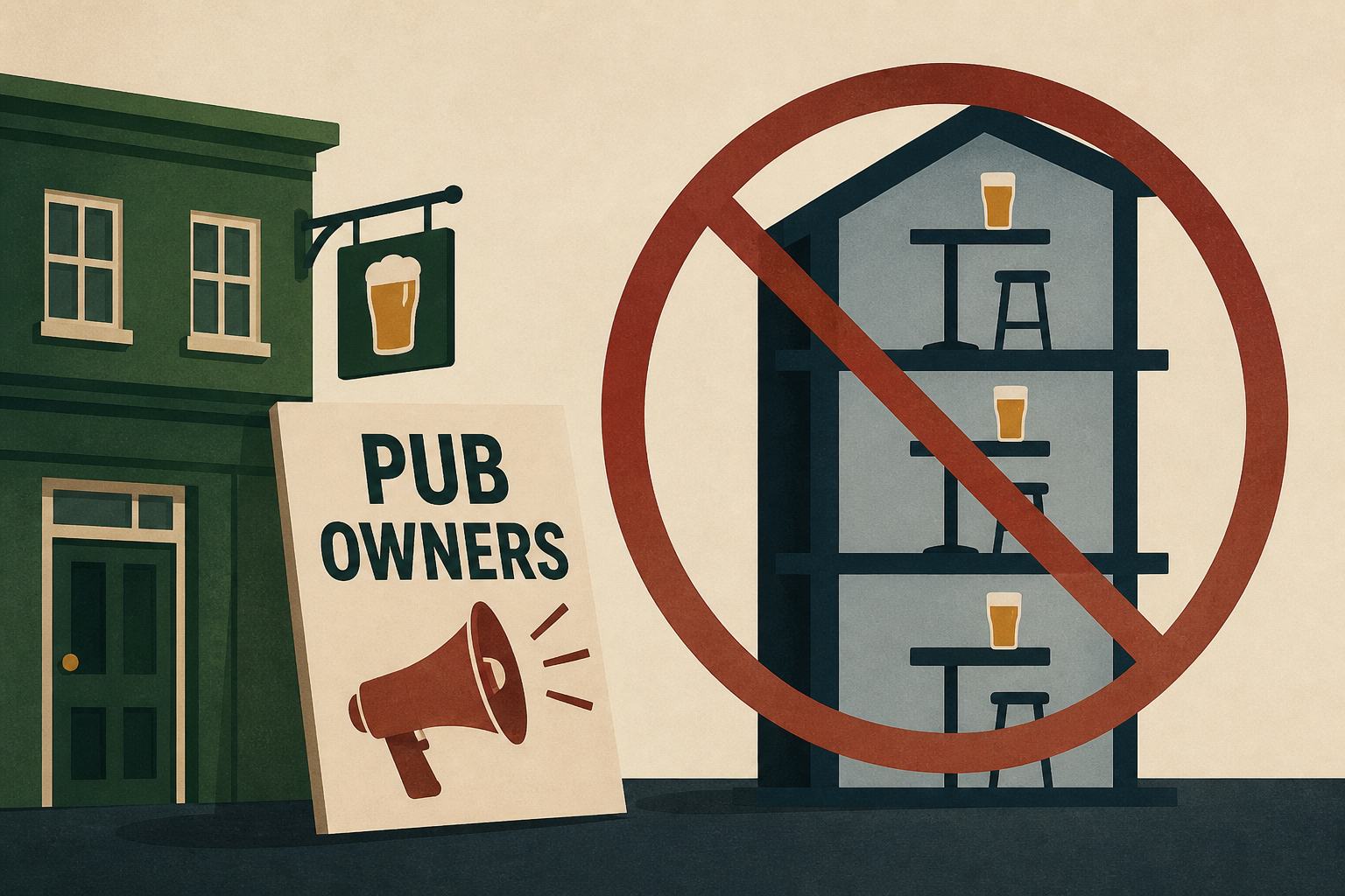 Pub owners decry plan to limit 'vertical drinking' in London