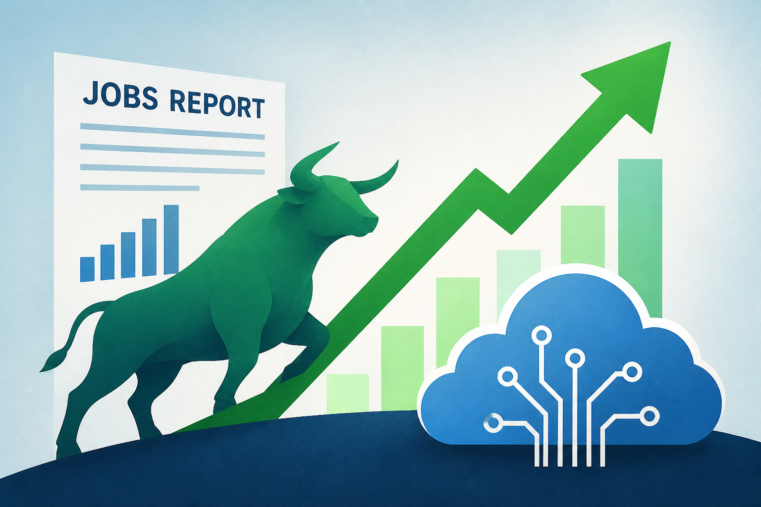Stock Market Today: Dow Jones Rises On Surprise Jobs Report; AI Stock Cloudflare Soars