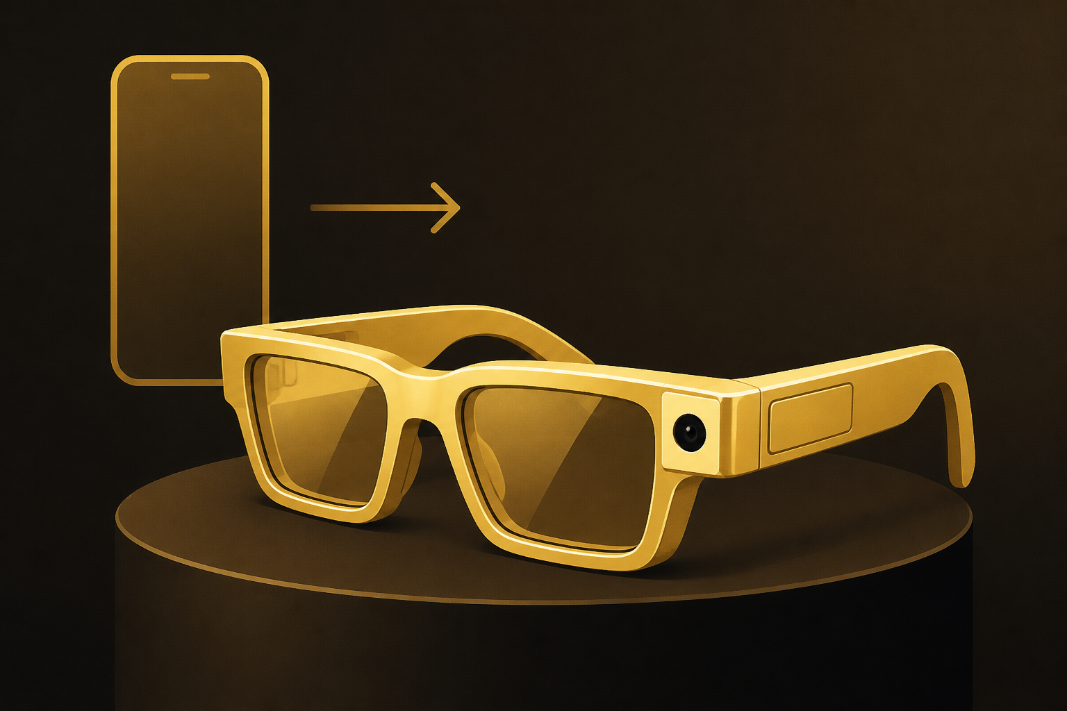 The Company Behind Ugly Gold Phones Is Now Making Ugly Gold Smart Glasses