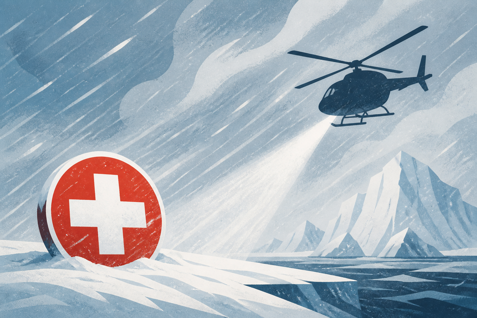 Rescuers Battled Extreme Weather Conditions During Medevac Mission in Antarctica
