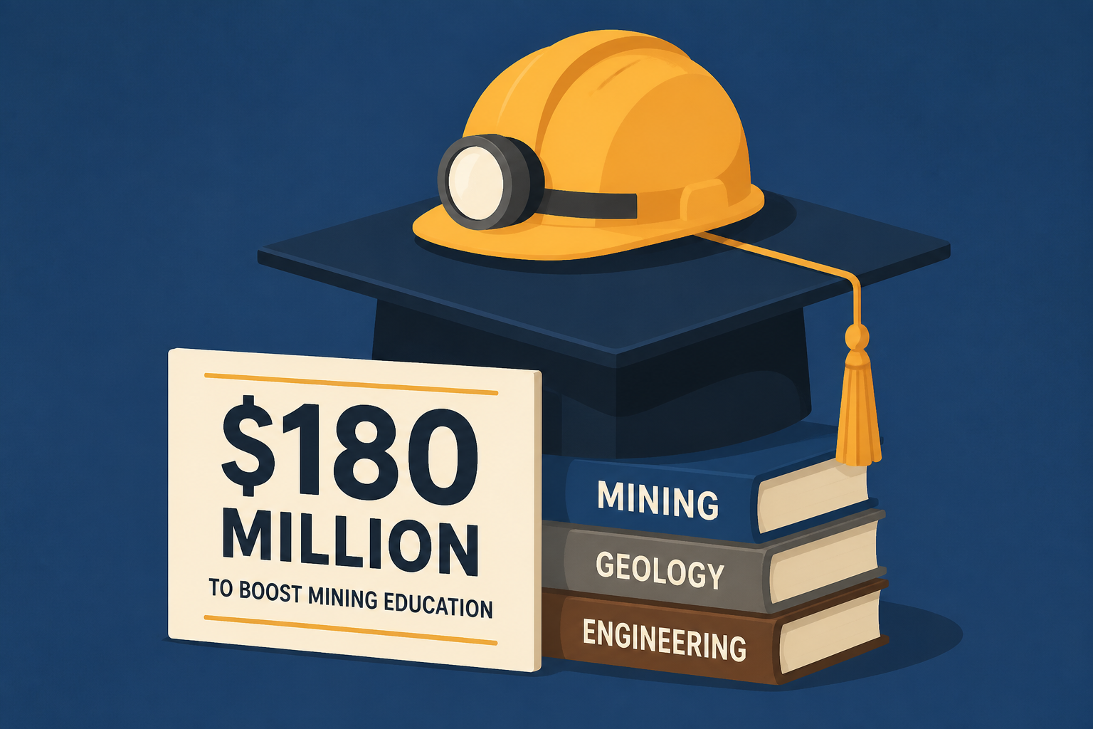 Trump to announce $180 million to boost mining education