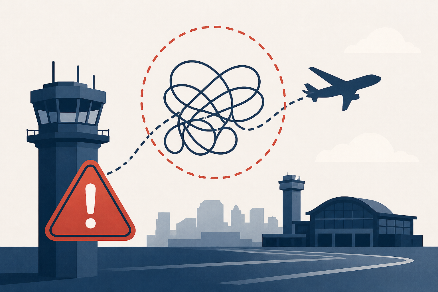 Air traffic control issues impacting regional airports including Omaha, Lincoln