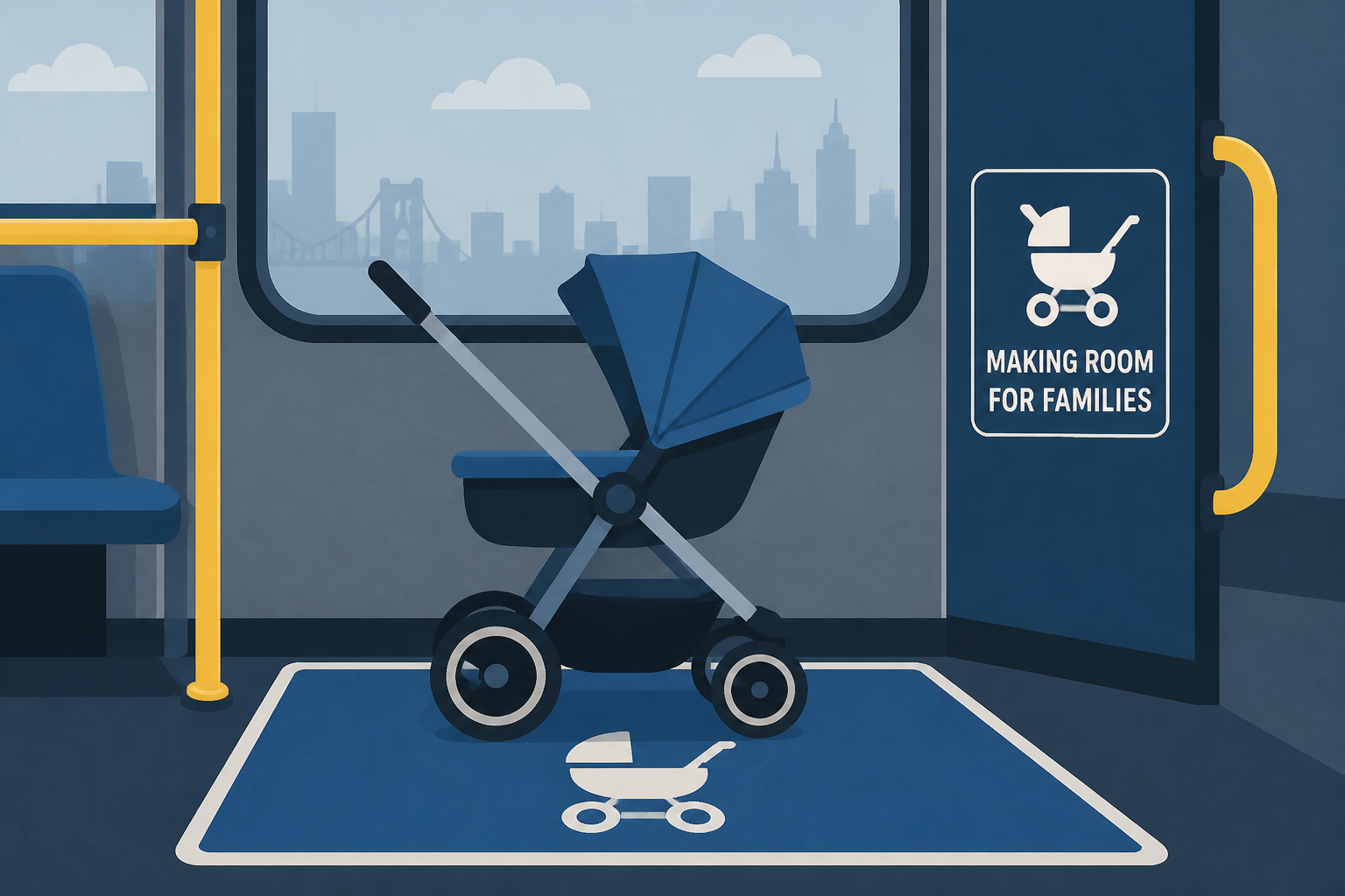 Baby on board: MTA to make room for strollers on all NYC buses