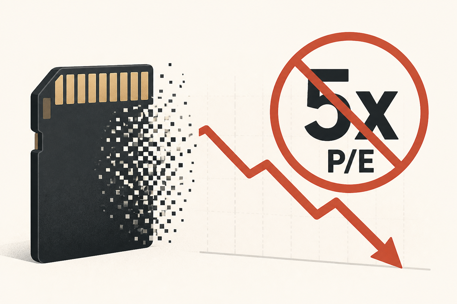 Sandisk: Memory Has Structurally Changed, The Sector Cannot Remain At 5x P/E