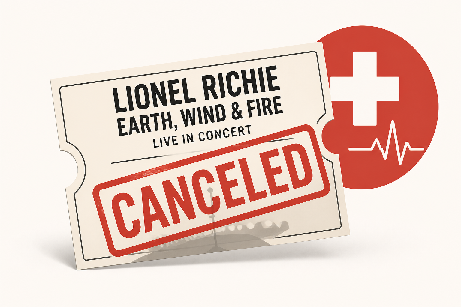 Lionel Richie, Earth, Wind & Fire concert canceled suddenly due to medical emergency