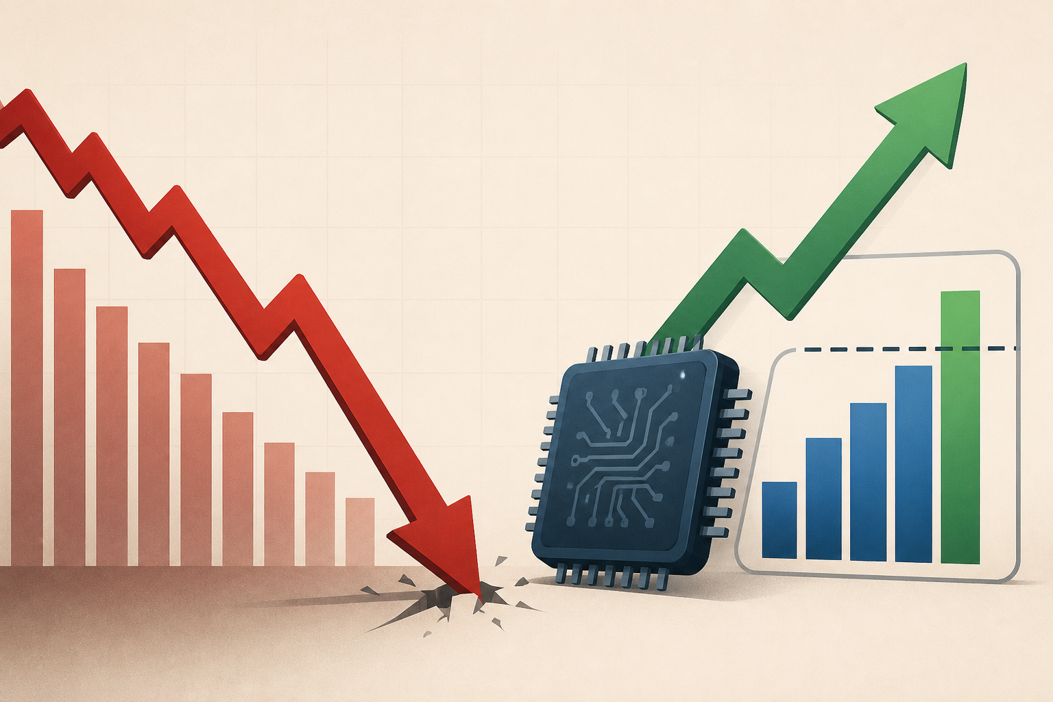 Stock Market Today: Dow Slides 464 Points; Chip Firm Surges, Microsoft Surpasses Buy Zone