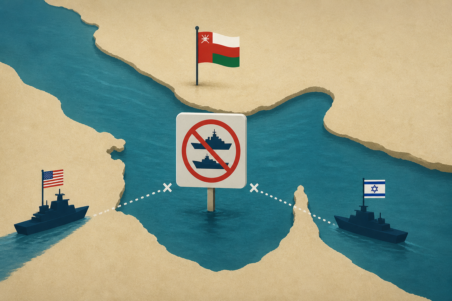 Iran says agreement with Oman for Strait of Hormuz prohibits U.S. and Israeli vessels