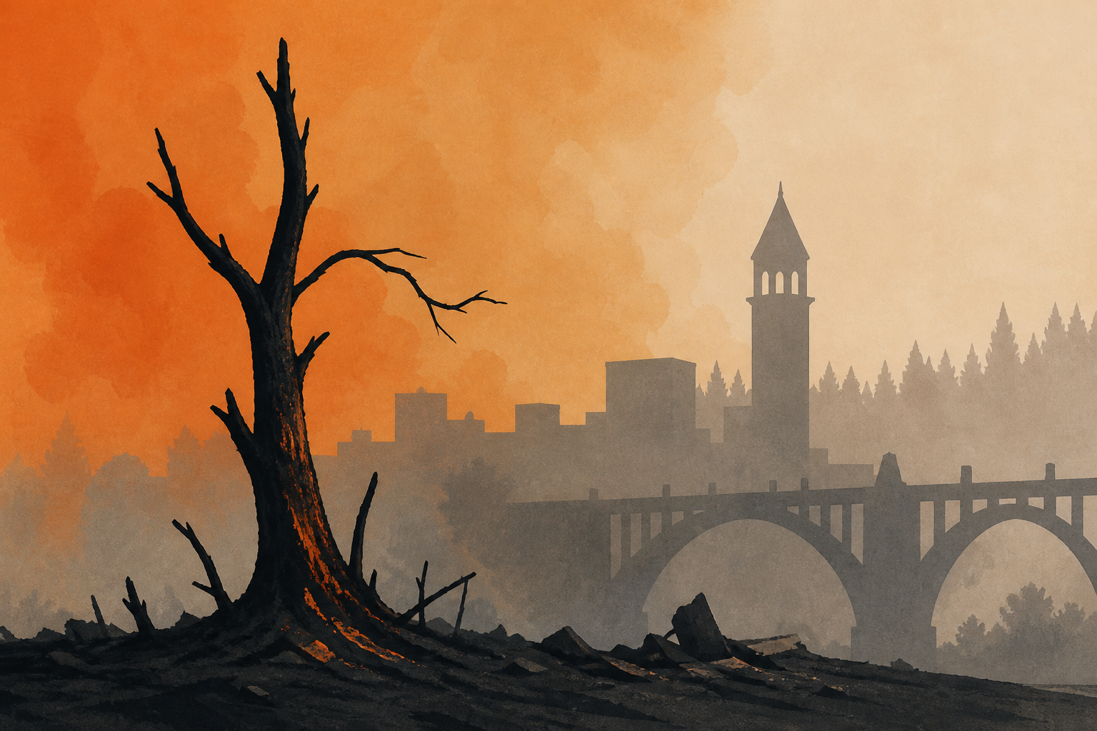 'It's apocalyptic.' A look at the aftermath of catastrophic fires in Spokane