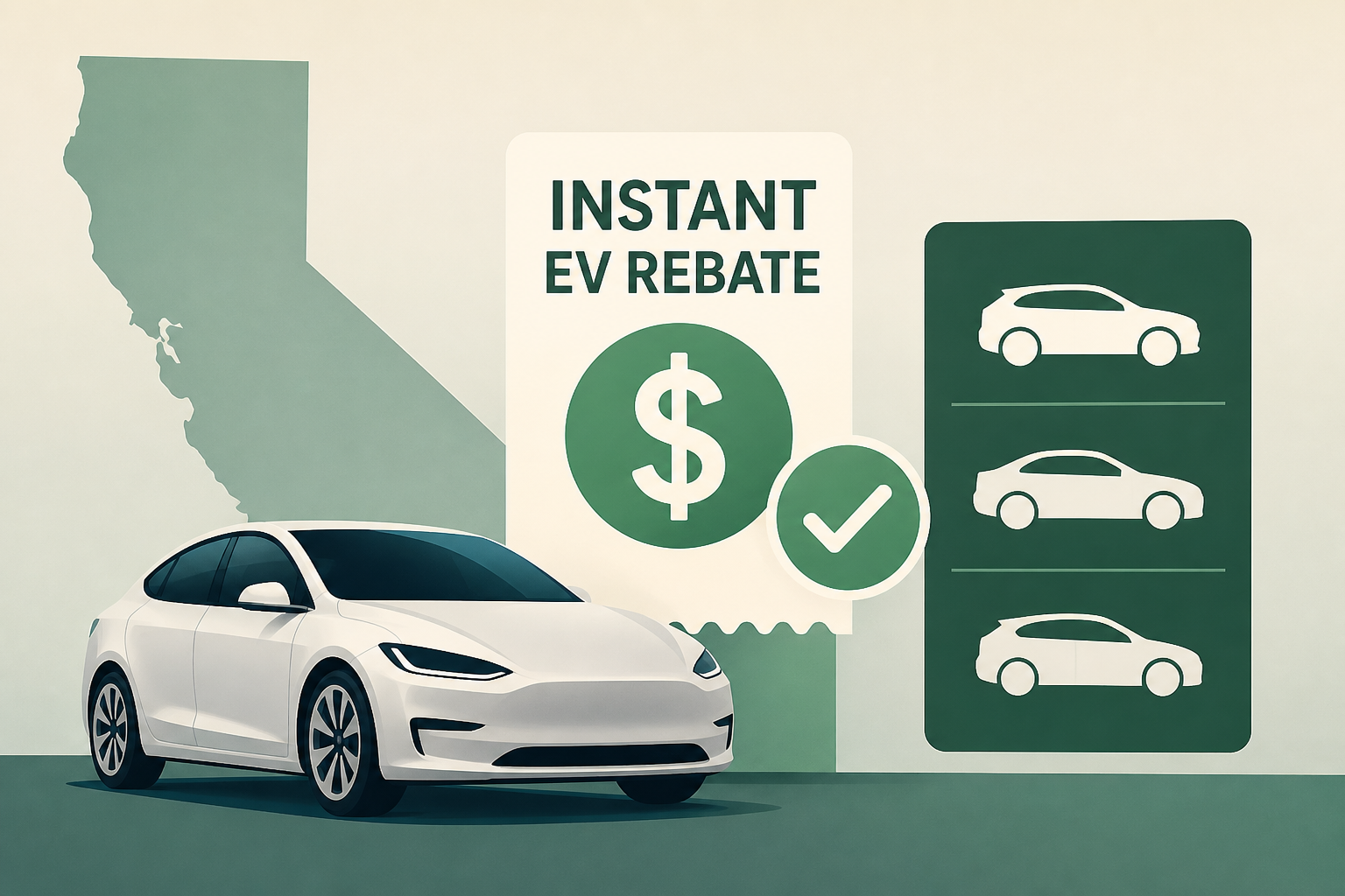 California's instant EV rebates are now available for these three brands