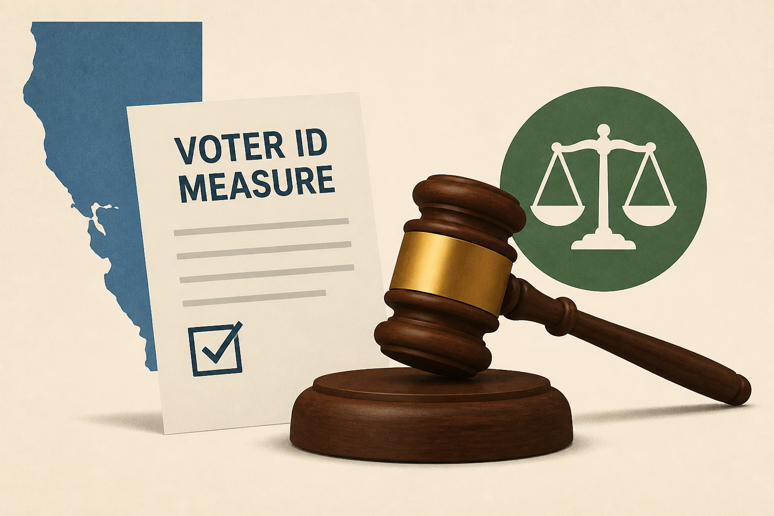 Judge rejects challenge to California attorney general's description of voter ID measure