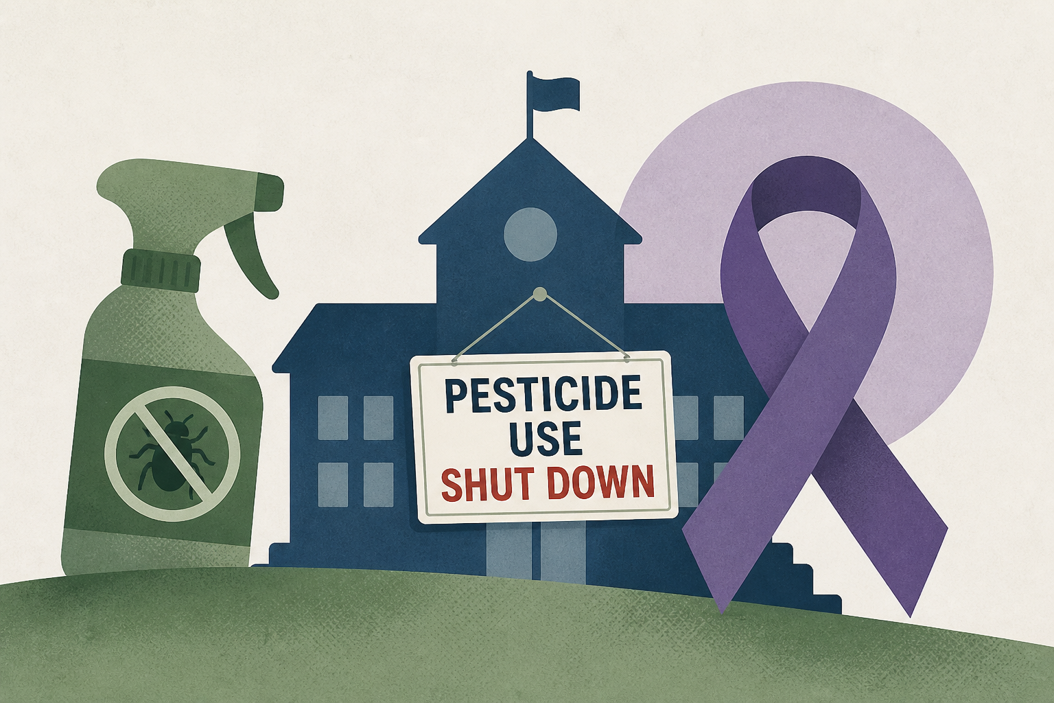 Rare cancer fears grip OC community as school shuts down pesticide use