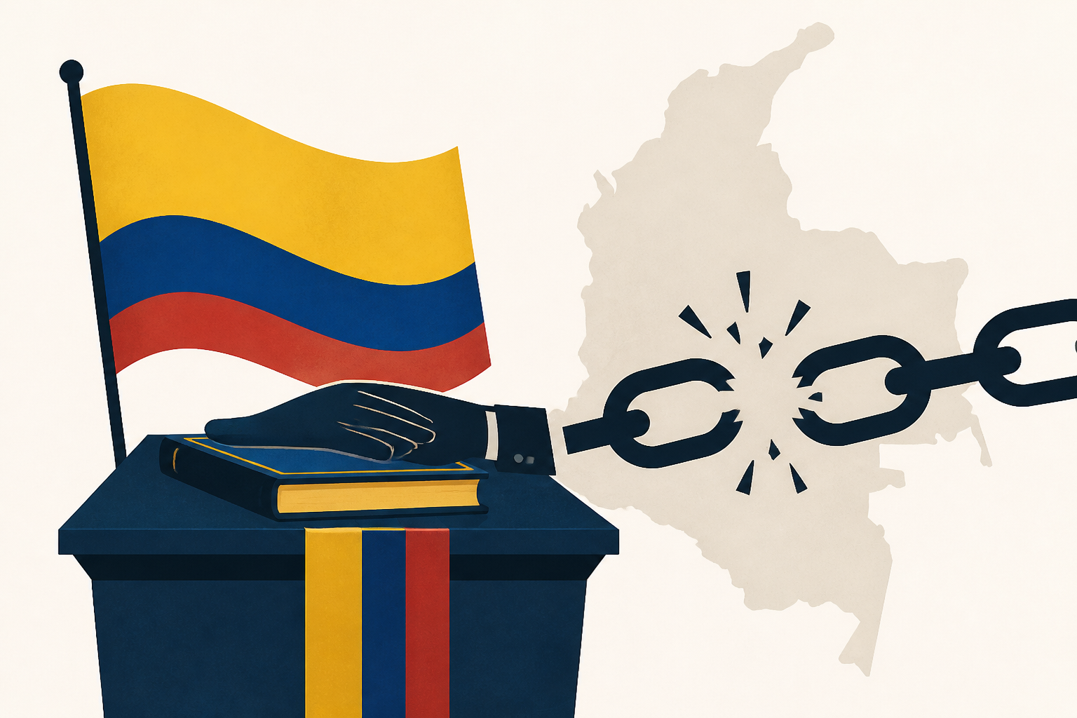 De la Espriella sworn in as Colombia’s leader, vows armed group crackdown
