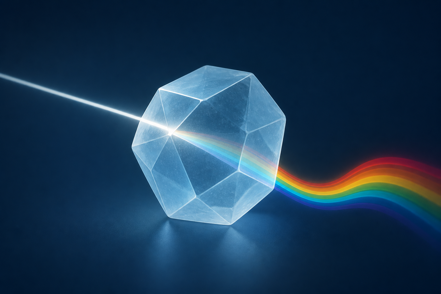 Crystal made from 13-sided 'einstein' shape bends light in ways nobody imagined