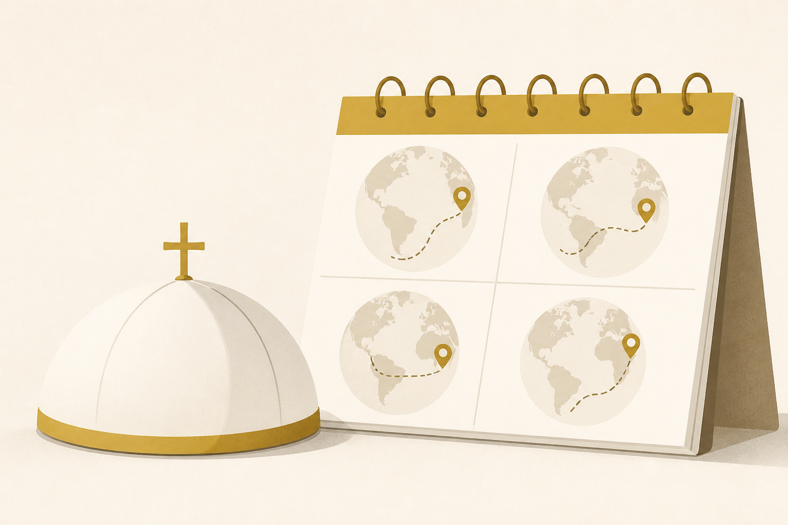 Pope Leo’s schedule for his four