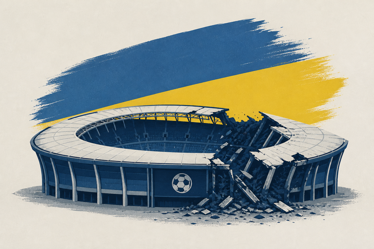 One of Ukraine's largest football stadiums damaged in Russian strike on Odesa
