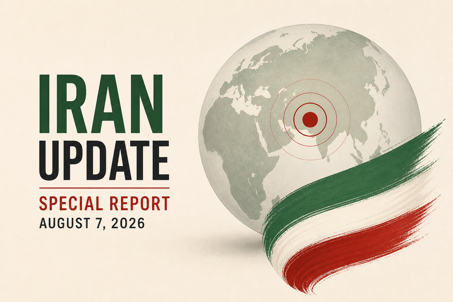 Iran Update Special Report, August 7, 2026