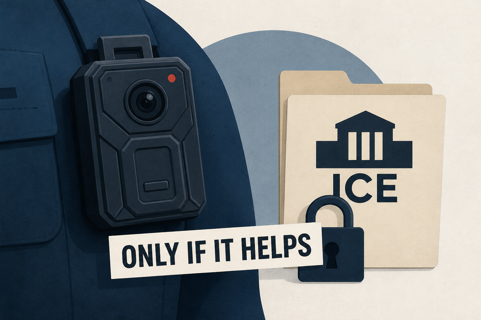 Only if Body Camera Video Helps ICE Will It Be Released