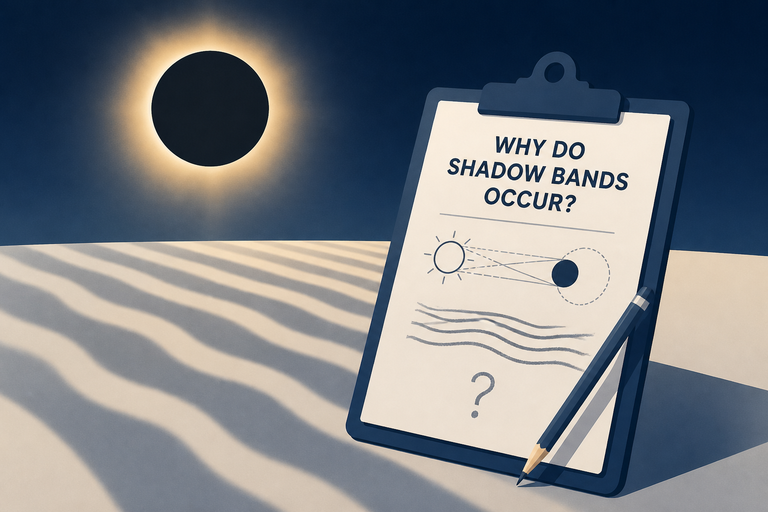 Total eclipse watchers test theories on why shadow bands occur