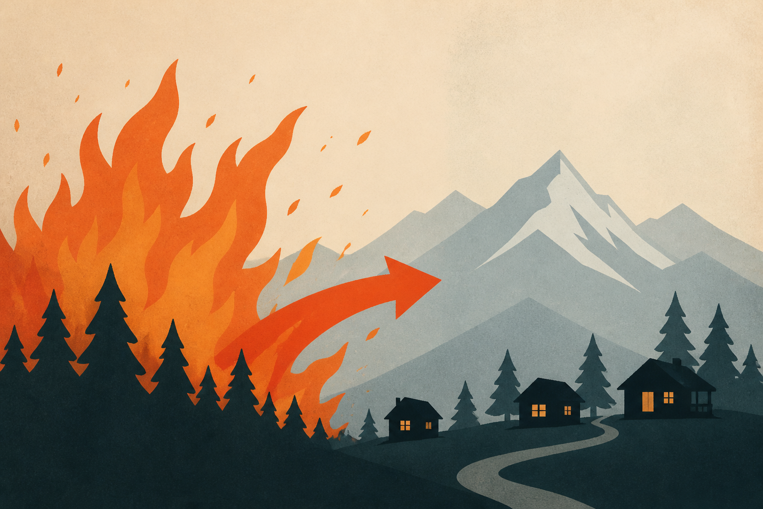 Little Giant Fire spreads toward cabins, towns in Washington Cascades