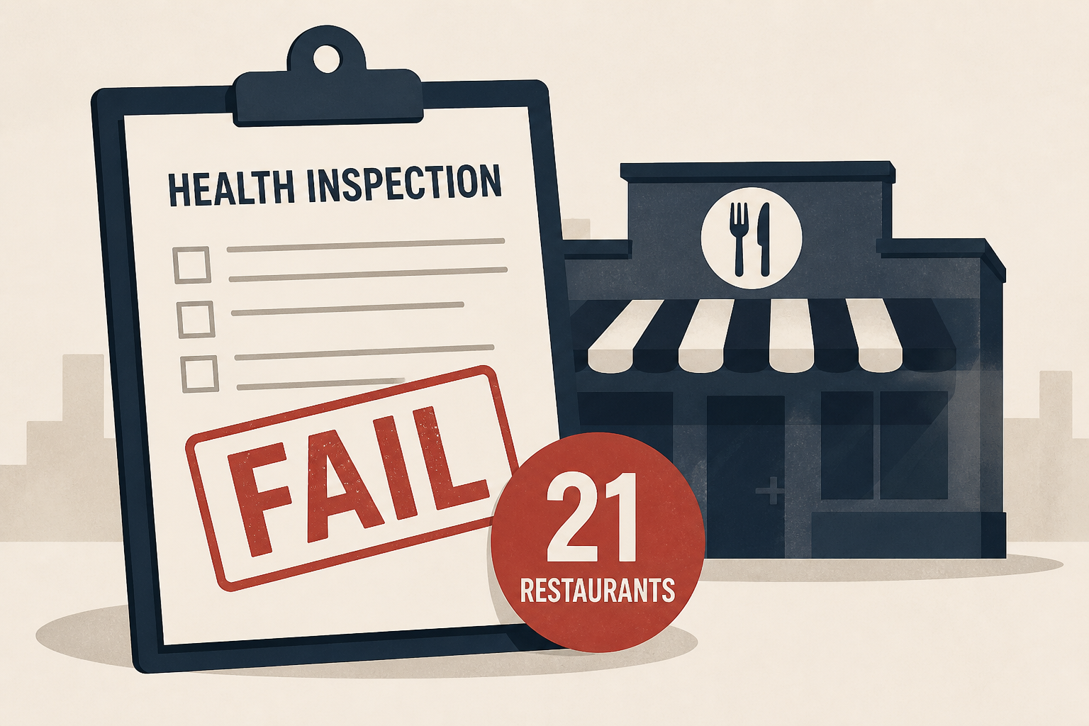 21 Jefferson County restaurants fail July health inspections