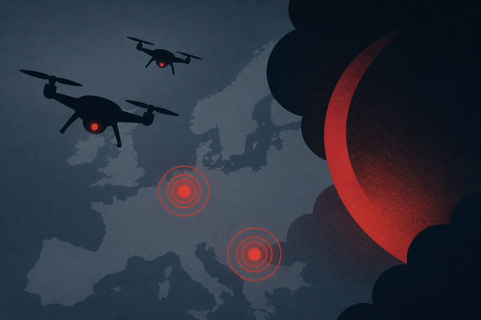 Drones spotted in Bulgaria and Germany raise concerns about Russian escalation