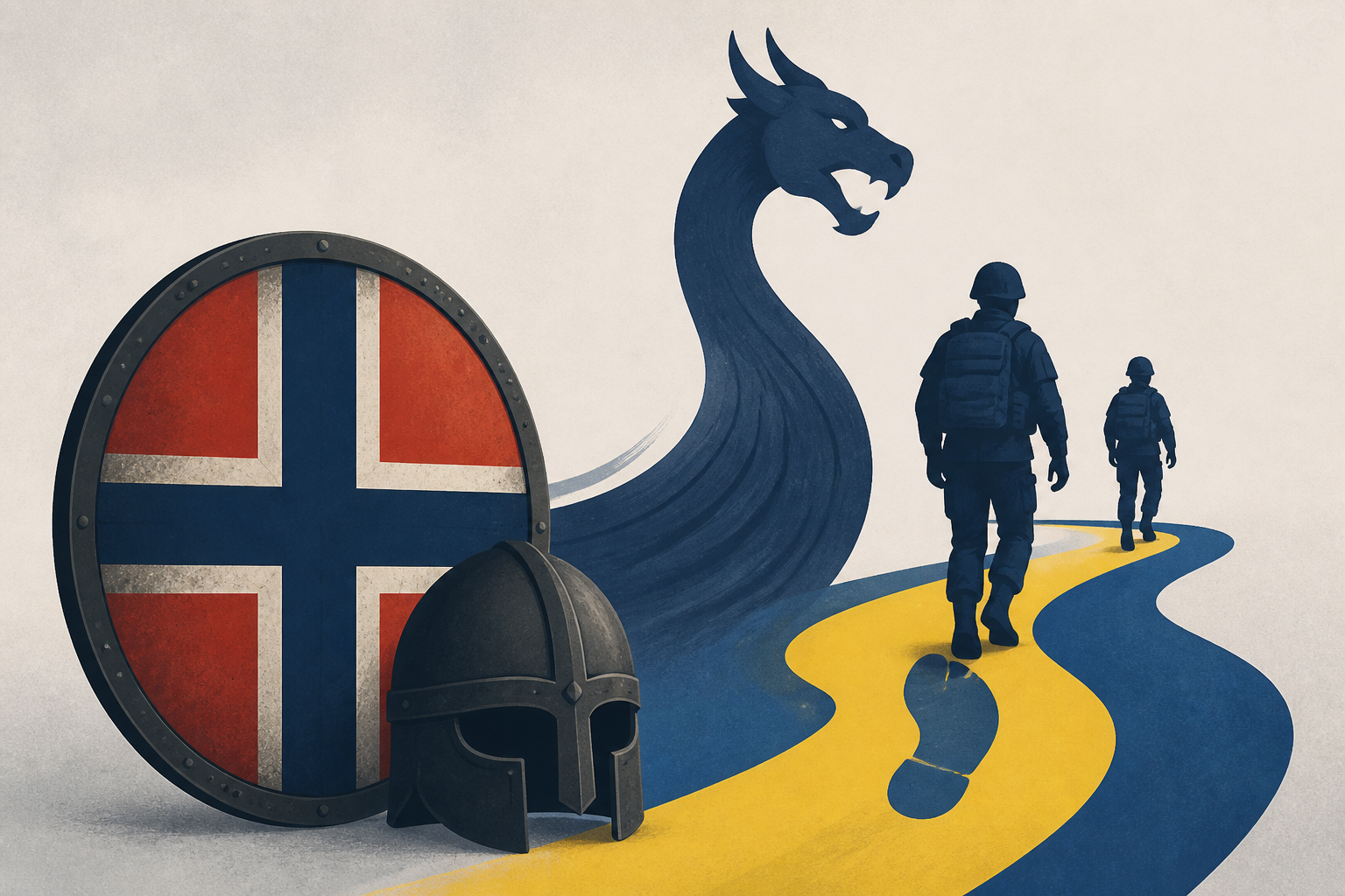 Norwegian Soldiers Training Ukraine's Soldiers for 'Viking Mentality'