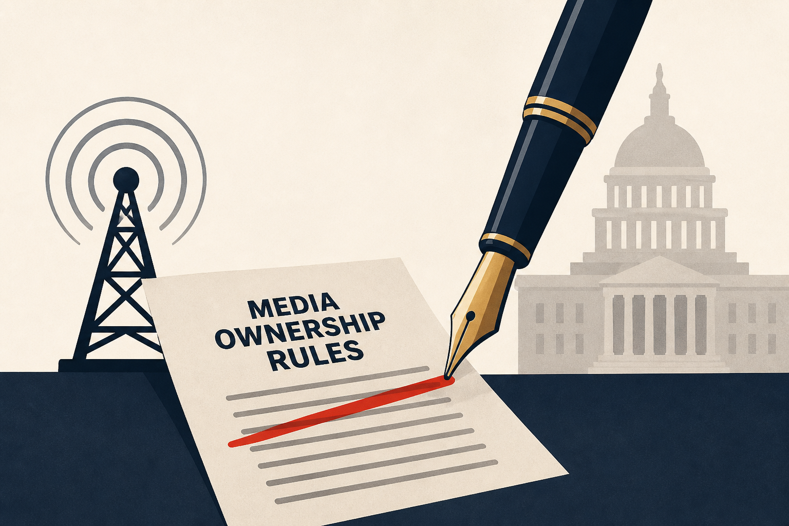 Brendan Carr’s FCC Rewrites Media Ownership Law Only Congress Can Actually Change