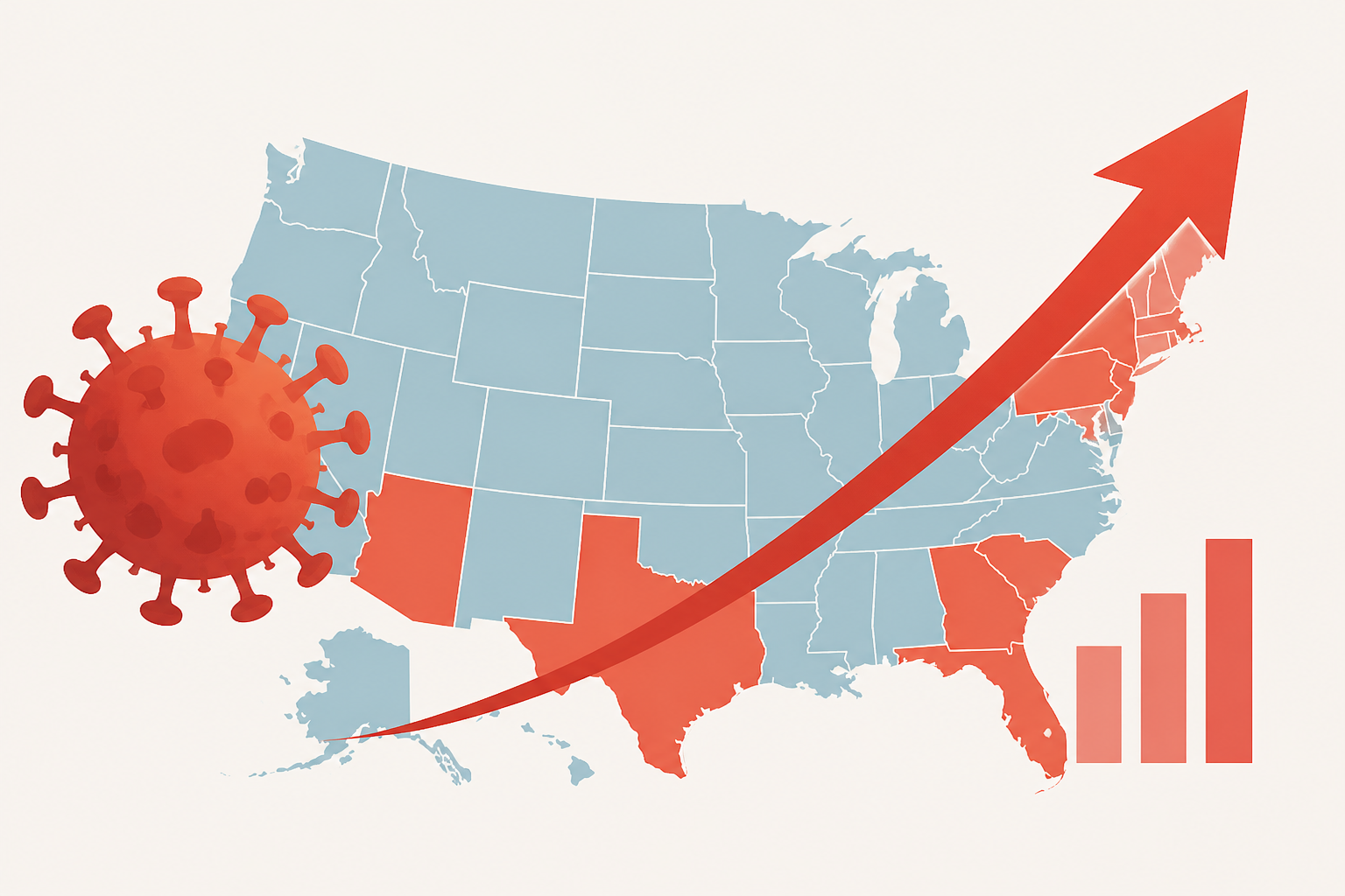 Experts Say COVID Cases Are Rising Again In These Parts Of The U.S.
