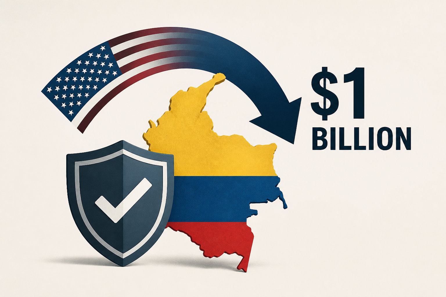 U.S. pledges $1 billion in security assistance to Colombia as new president vows to "defeat narco-terrorism"