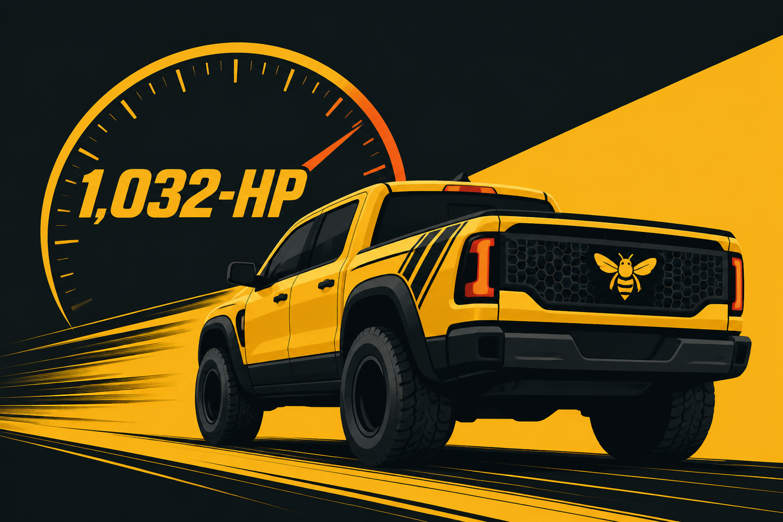 1,032-HP Hennessey Rumble Bee Hits A Top Speed No Pickup Should