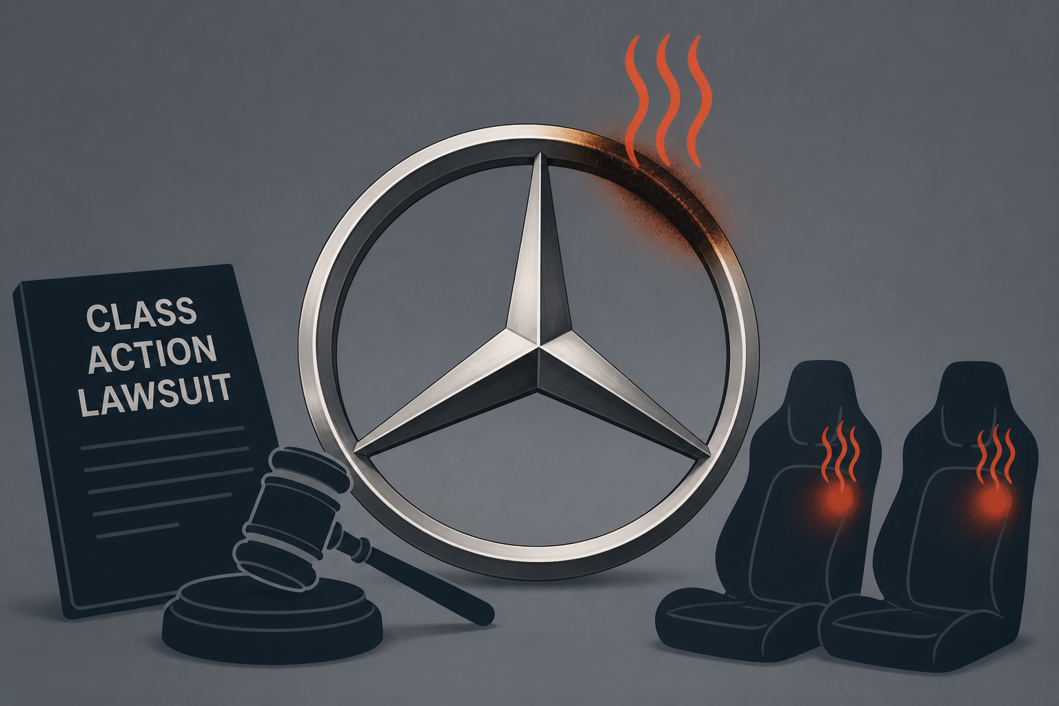 Two drivers of Mercedes AMG cars file class action lawsuit over an alleged burn hazard in its logo
