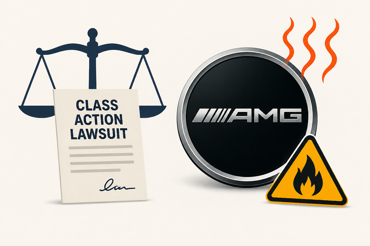 Class action lawsuit alleges Mercedes AMG car logos have a burn hazard