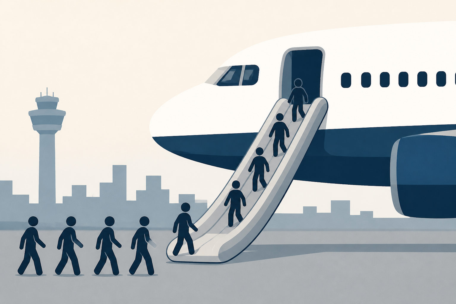 Emergency return: 200 passengers evacuate Delta flight in Atlanta