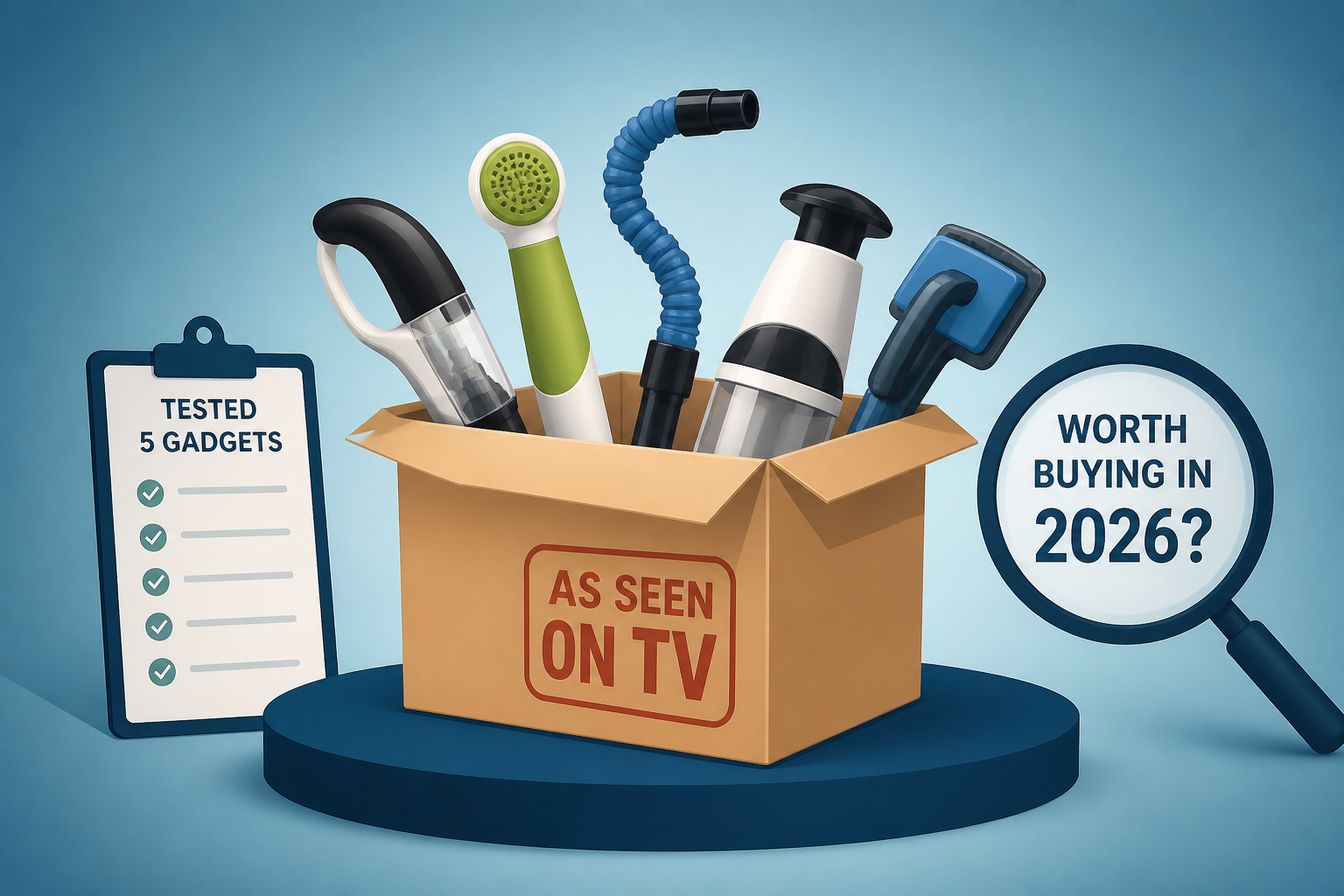 I tested 5 classic 'As Seen On TV' gadgets to see if they're still worth buying in 2026