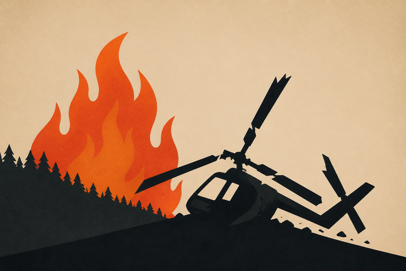 Two Killed in Firefighting Helicopter Crash Near Utah Wildfire