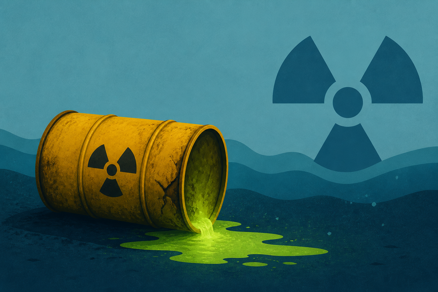Scientists found over 200,000 barrels of leaking radioactive waste