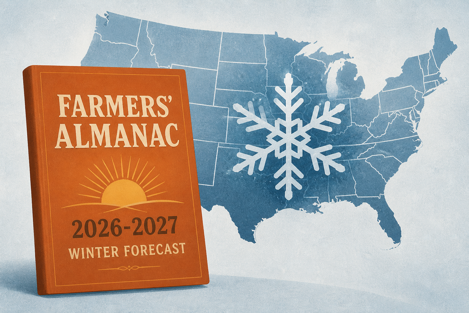 Farmers’ Almanac 2026-2027 Winter Forecast for the US