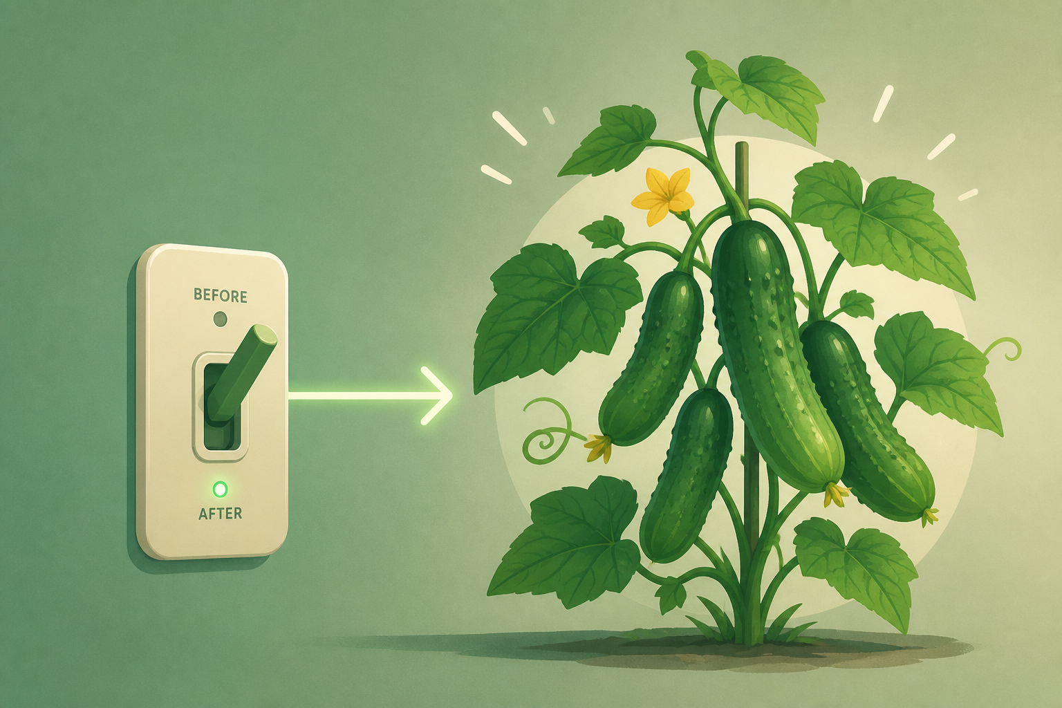 I made one small switch, and the cucumbers in my garden are thriving like never before