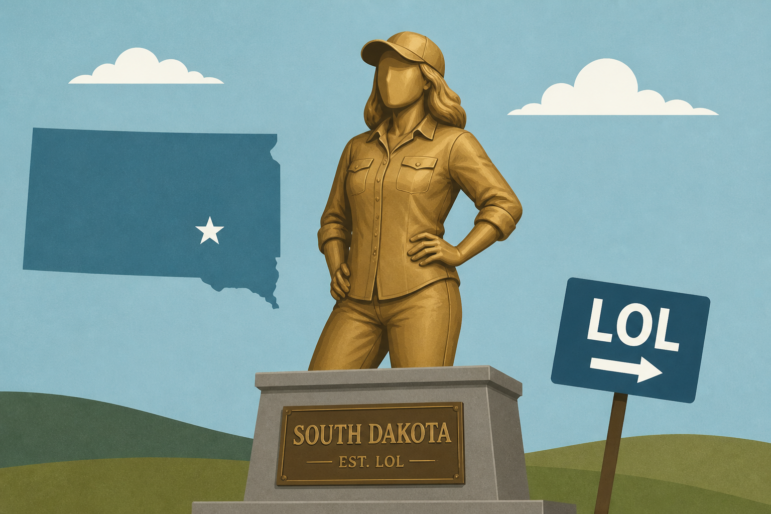 Kristi Noem Got A Statue In South Dakota And LOL