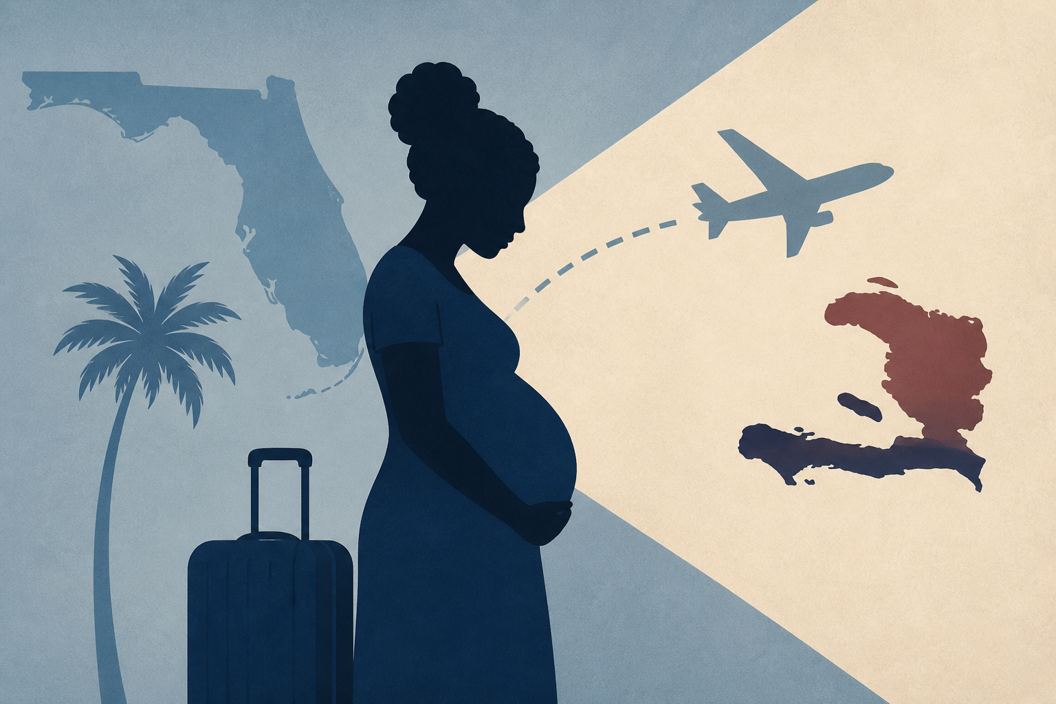 Haitian pregnant woman in Florida fears deportation as TPS ends: "I've been in this country most of my life"