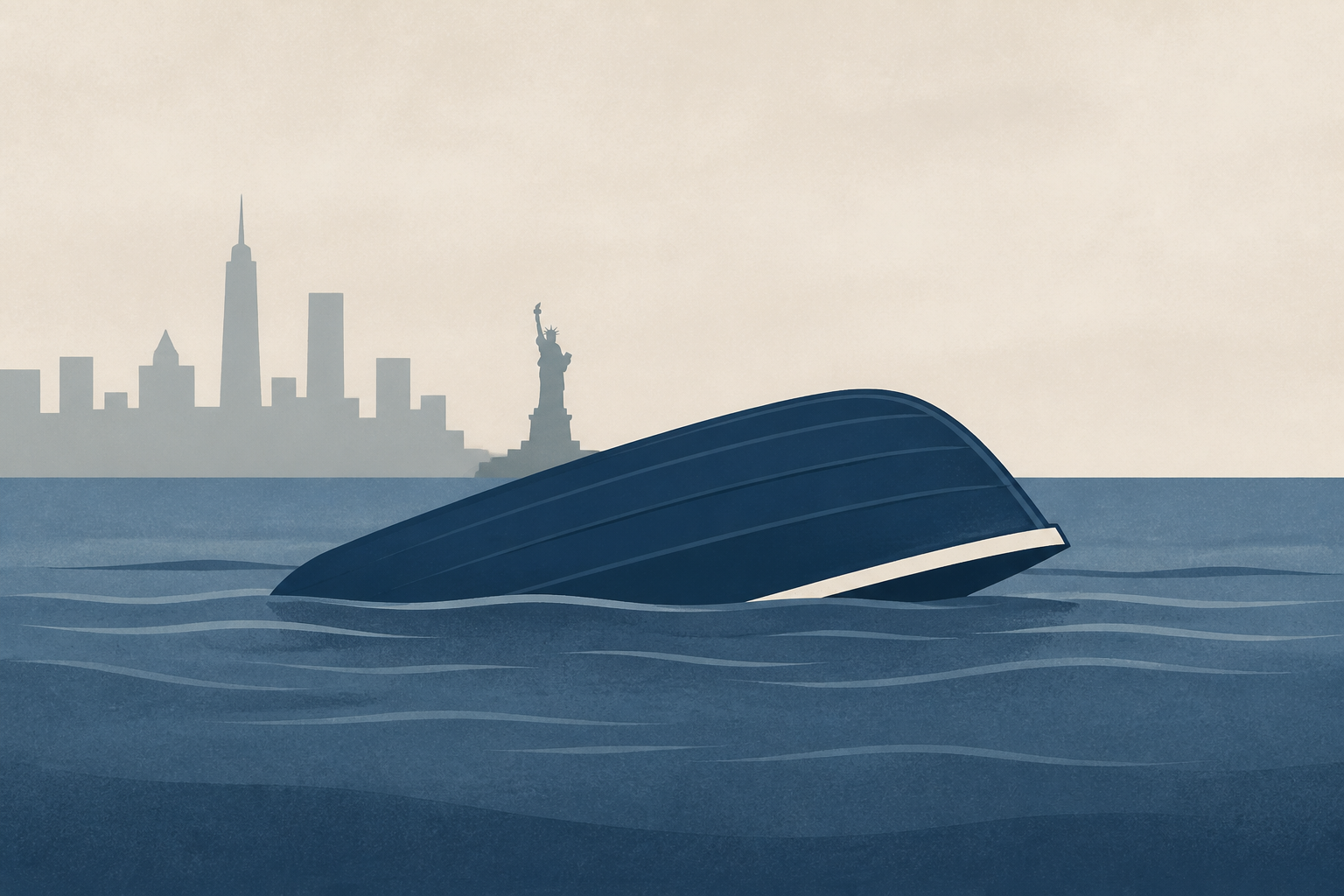 Woman and baby die after boat capsizes in New York Harbor