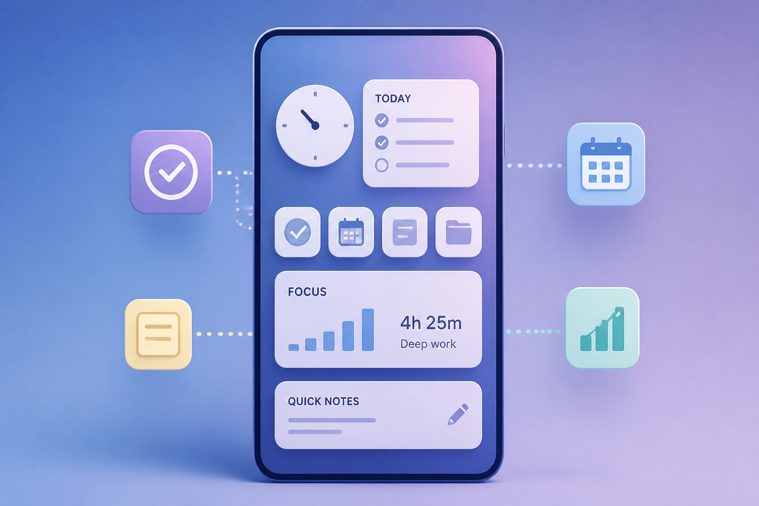 I turned my Samsung Galaxy home screen into a practical productivity hub; it's awesome