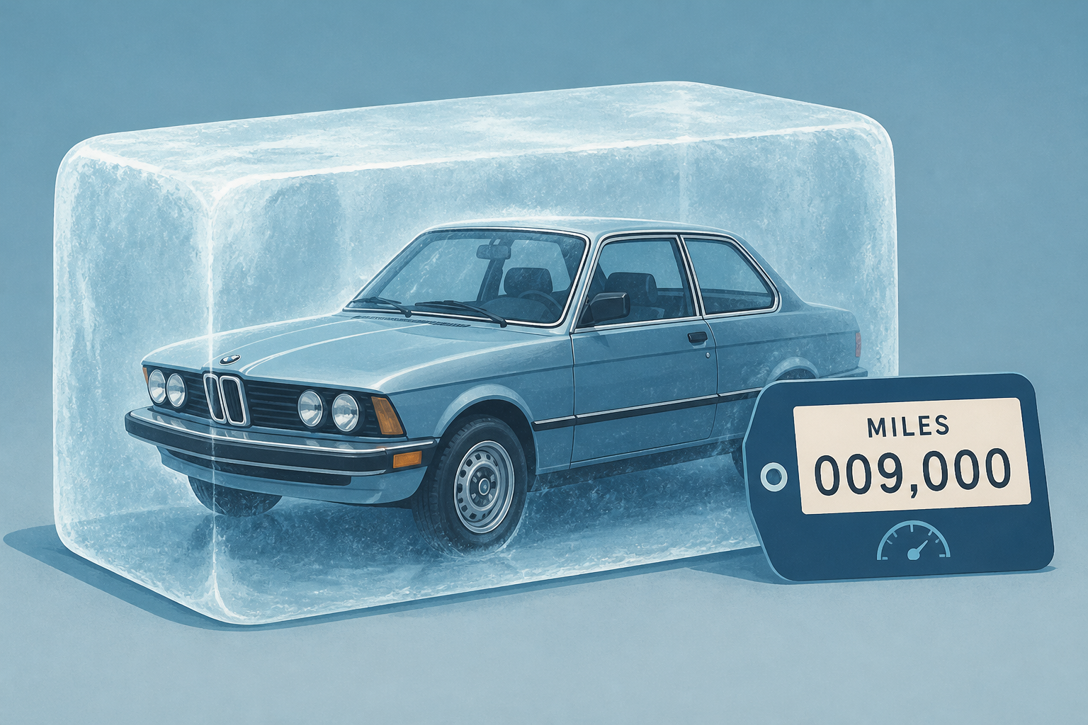 Driven Just 9K Miles, This 1977 BMW E21 Is About As Frozen In Time As It Gets