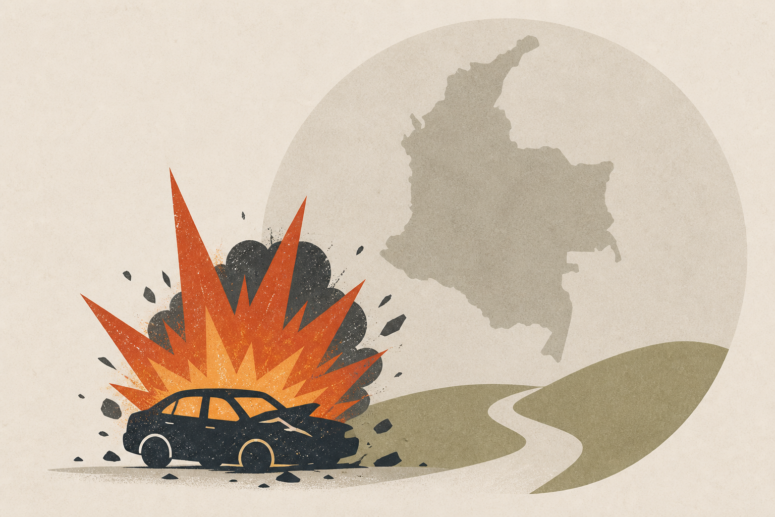 Car bomb hits southwestern Colombia a day after new president's swearing-in, army says